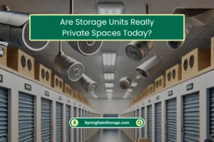 Are Storage Units Really Private Spaces