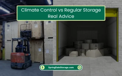 Climate Control vs Regular Storage: Real Advice (2025)