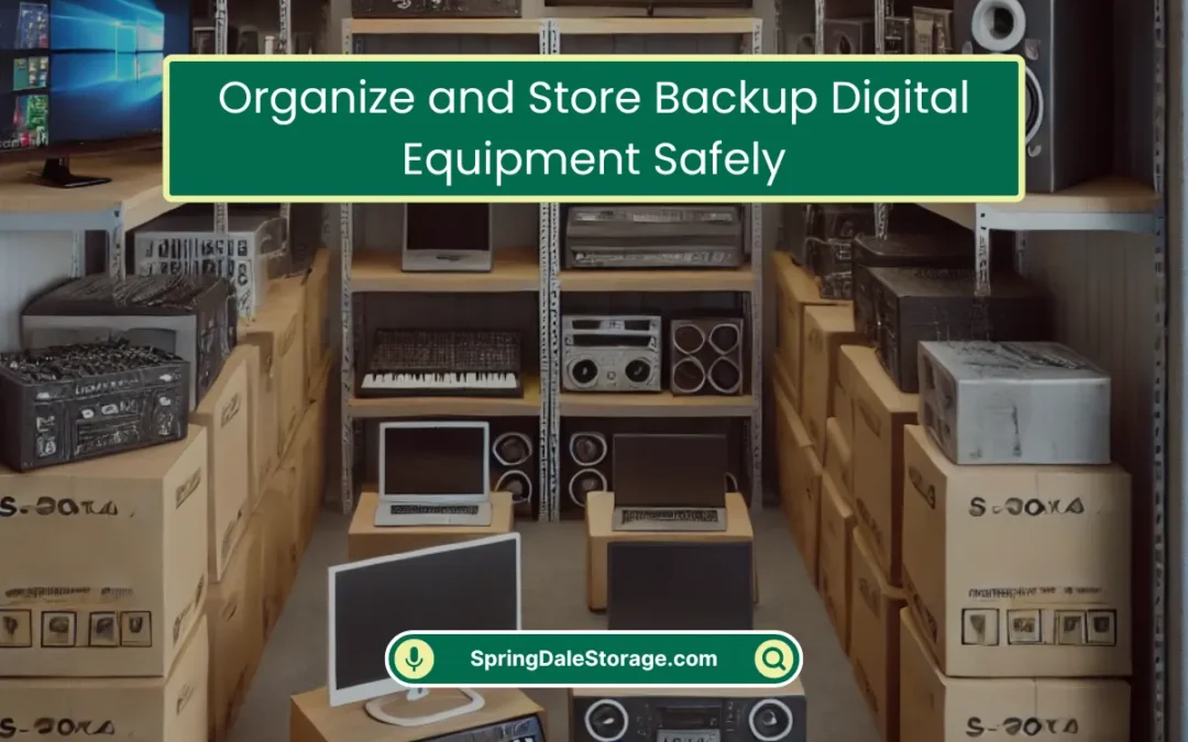 Organize and Store Backup Digital Equipment Safely (2025)
