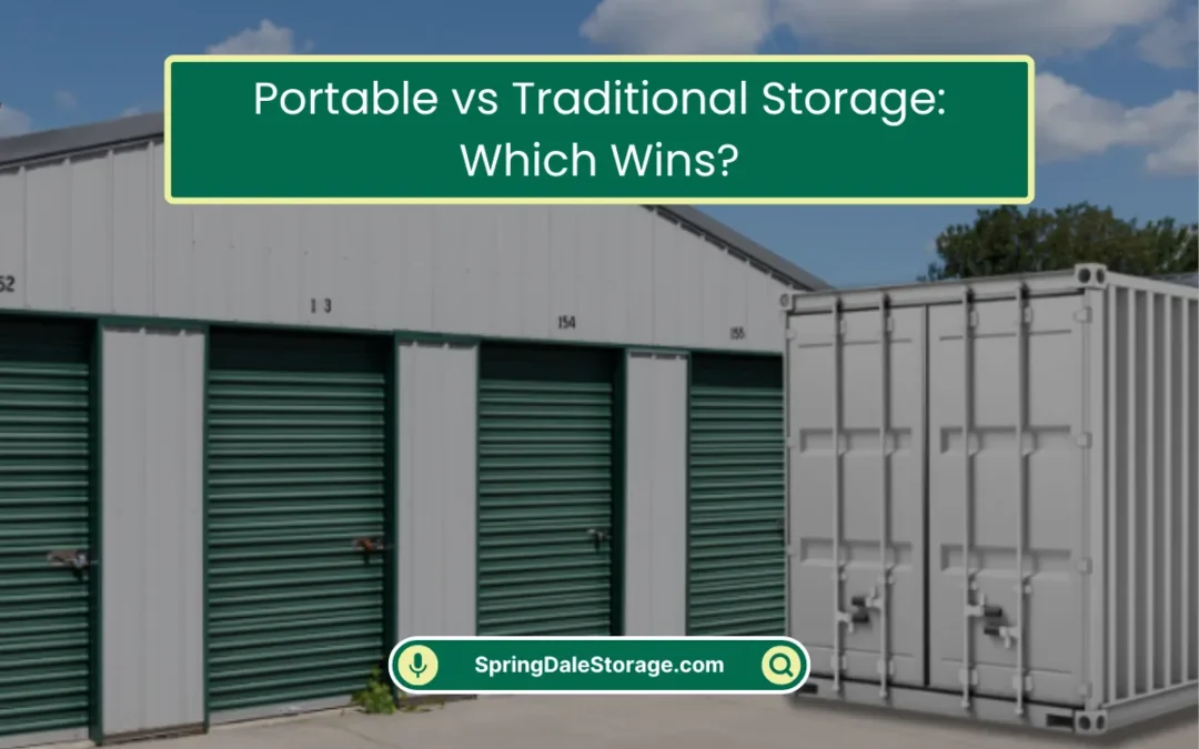 Portable vs Traditional Storage: Which Wins? (2025)