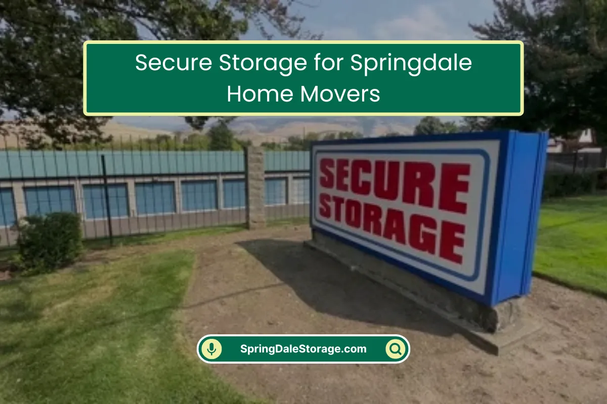 Secure Storage for Springdale Home Movers Secure Storage for Springdale Home Movers