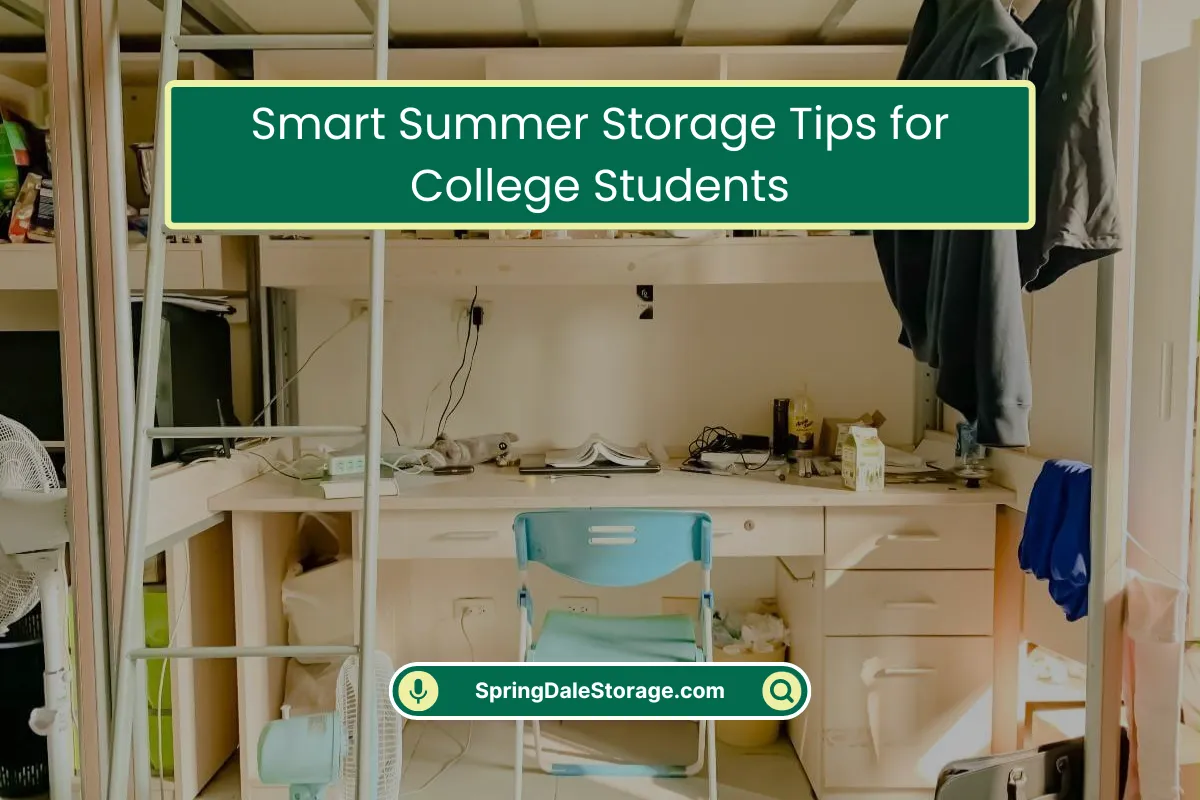 Smart Summer Storage Tips for College Students Smart Summer Storage Tips for College Students