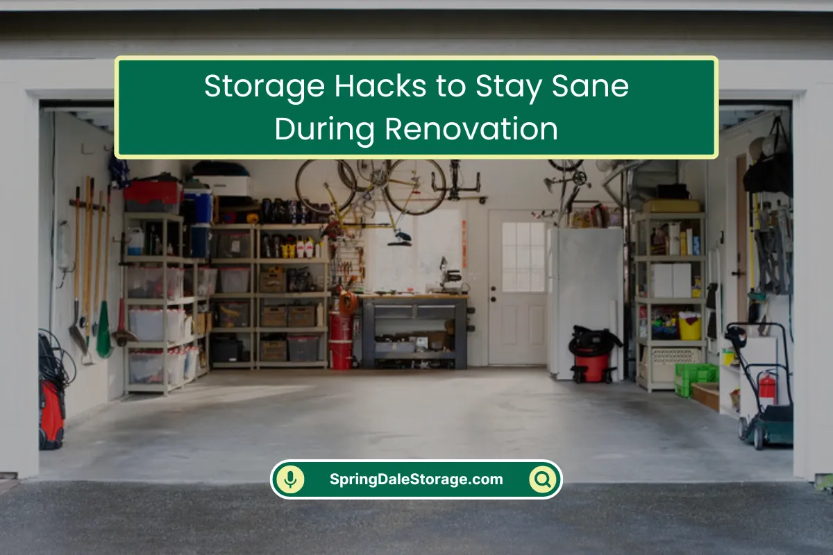 Storage Hacks to Stay Sane During Renovation Storage Hacks to Stay Sane During Renovation