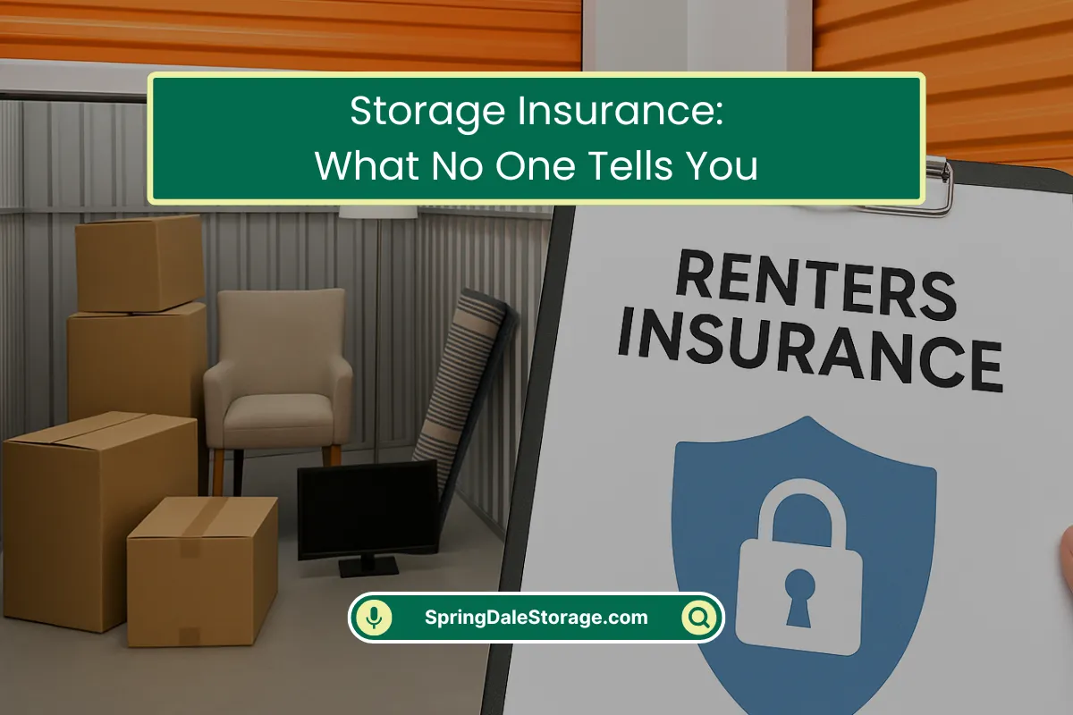 Storage Insurance No One Tells You Storage Insurance No One Tells You