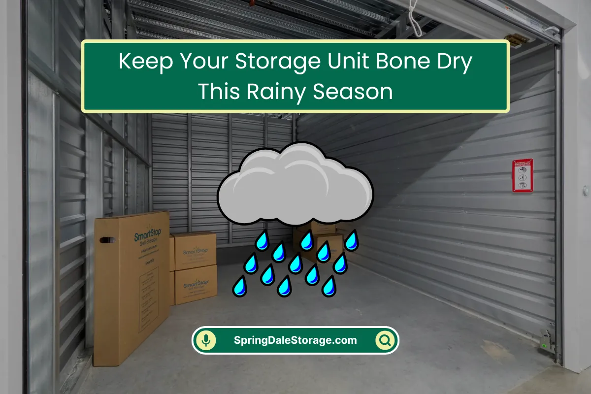 Storage Unit Bone Dry This Rainy Season Storage Unit Bone Dry This Rainy Season