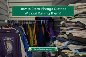 Store Vintage Clothes Without Ruining Them