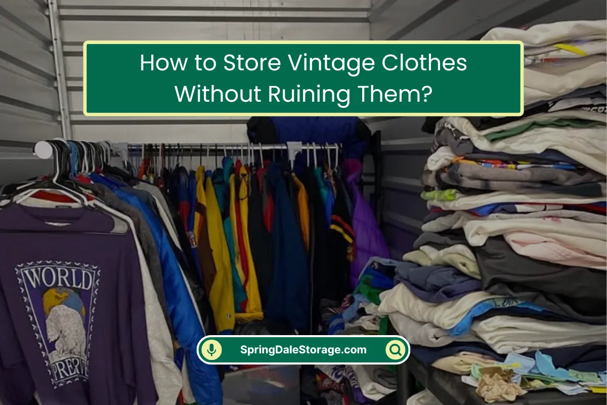 Store Vintage Clothes Without Ruining Them Store Vintage Clothes Without Ruining Them