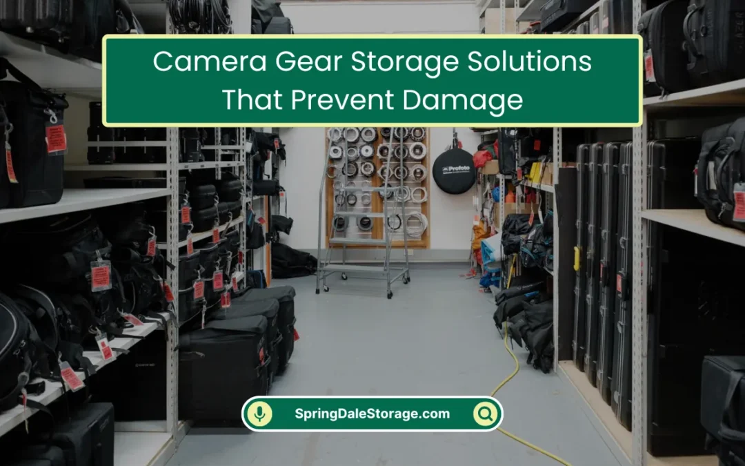 Camera Gear Storage Solutions That Prevent Damage (2025)