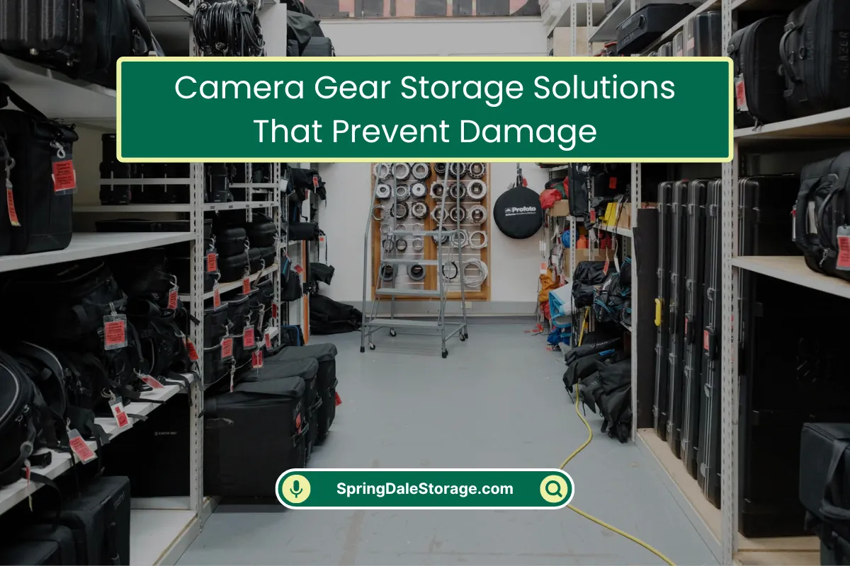 Camera Gear Storage Problems & Solutions