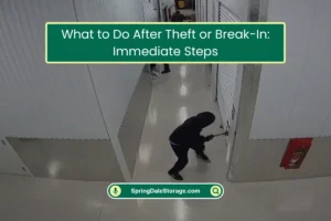 Do After Theft or Break-In