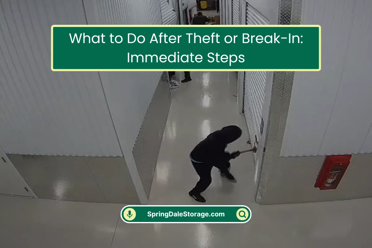 Do After Theft or Break-In