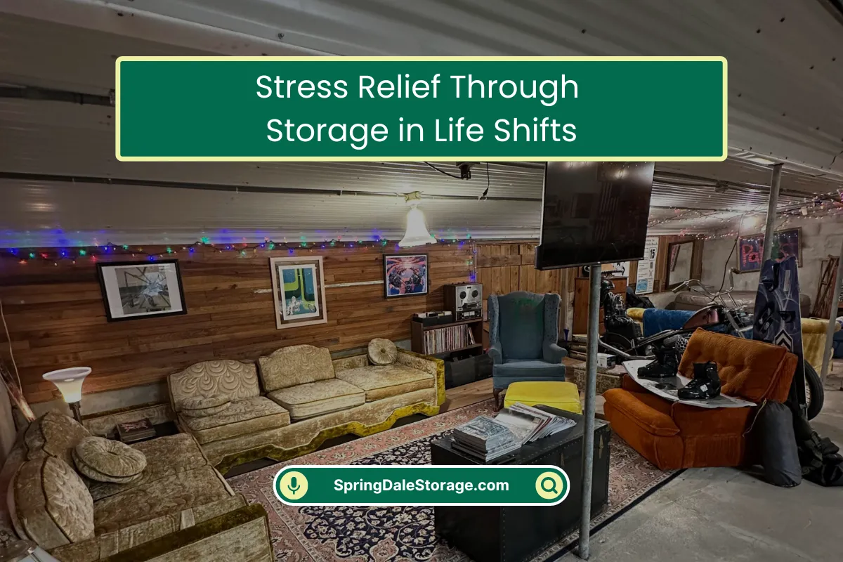 Stress Relief Through Storage Unit