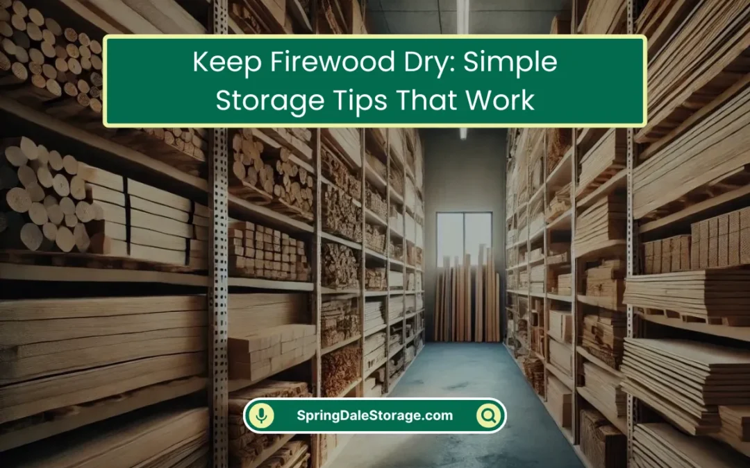 Keep Firewood Dry: Simple Storage Tips That Work (2026)