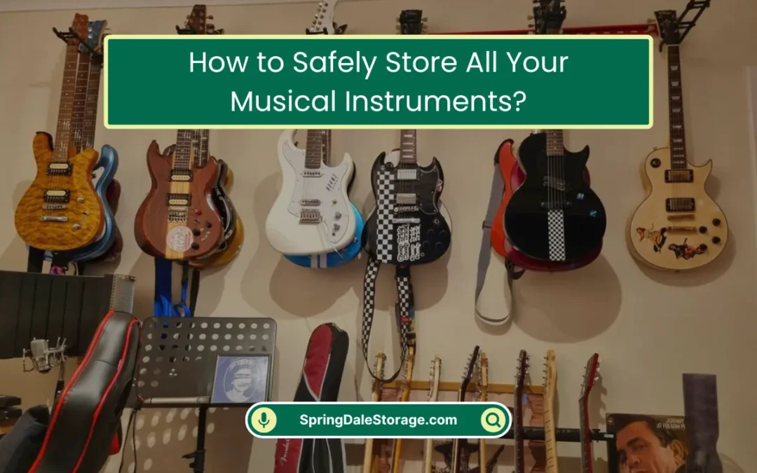 How to Safely Store All Your Musical Instruments? (2026)