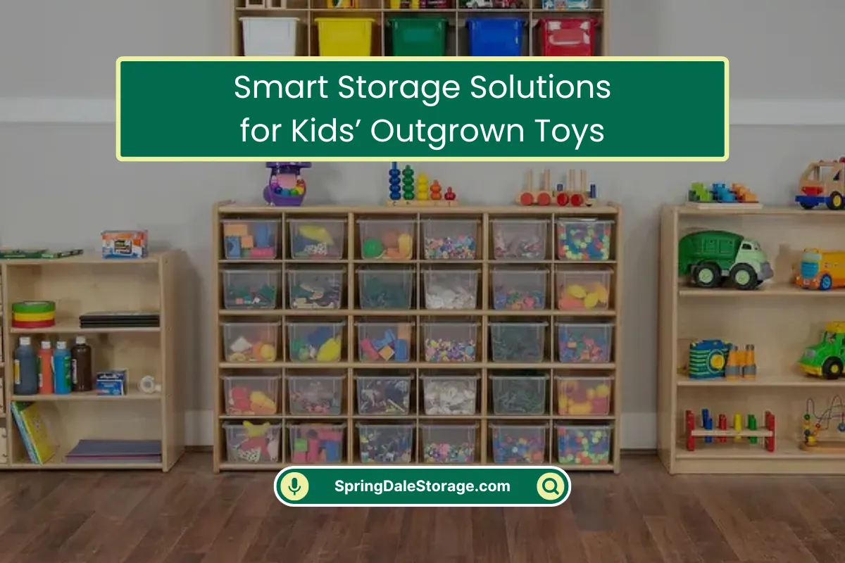 Storage Solutions for Kids’ Outgrown Toys