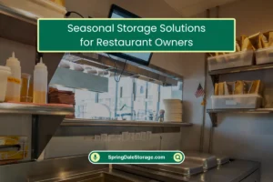 Storage Solutions for Restaurant Owners