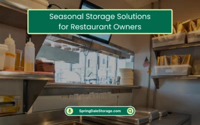 Seasonal Storage Solutions for Restaurant Owners (2026)