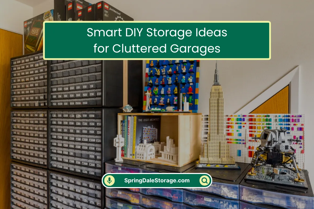 DIY Storage Ideas for Cluttered Garages