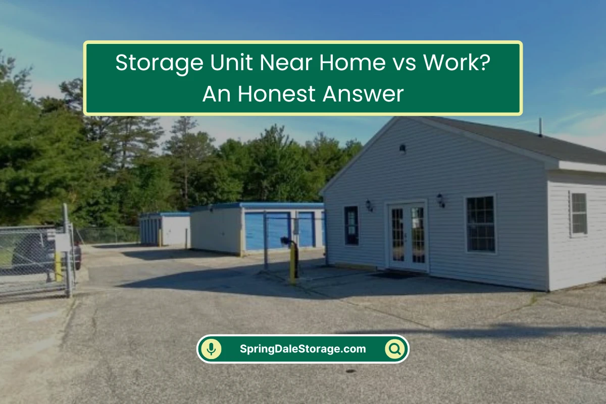 How to Choose the Right Storage Unit Location