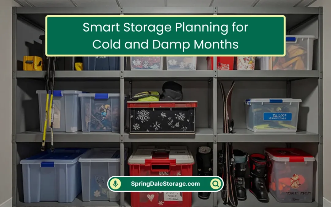 Smart Storage Planning for Cold and Damp Months (2026)