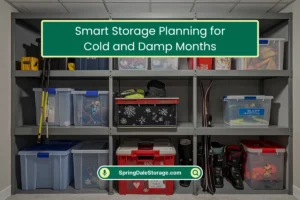 Storage Planning for Cold and Damp Months