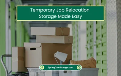 Affordable Storage Units in Springdale, AR 1 Temporary Job Relocation Storage Made Easy (2026)