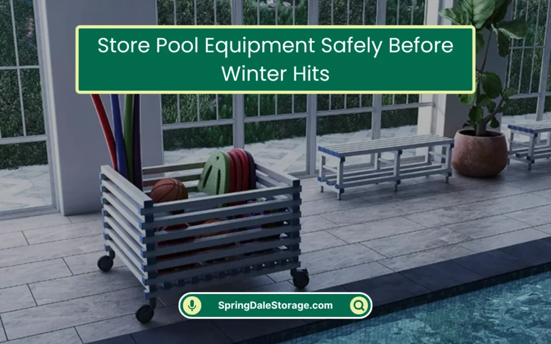 Store Pool Equipment Safely Before Winter Hits (2026)