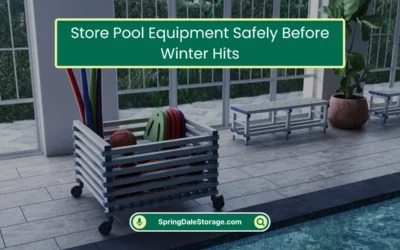 Store Pool Equipment Safely Before Winter Hits (2026)