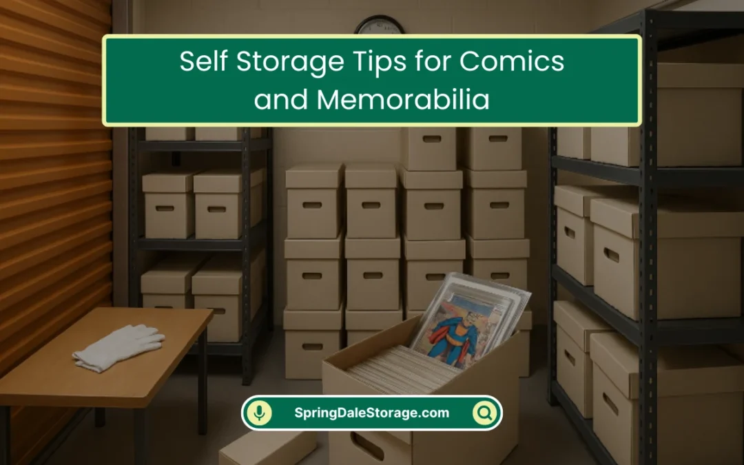 Self Storage Tips for Comics and Memorabilia (2026)